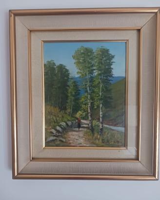 Quadro 'Sentiero' autore B.Rossi,