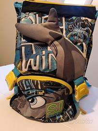 zaino SJ estendibile, quattro scomparti 