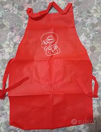 Loacker grembiule e cappello accessori cuoco bimbi