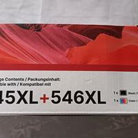 2 Cartucce Compatibili Canon 545xl  546xl