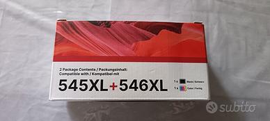2 Cartucce Compatibili Canon 545xl  546xl