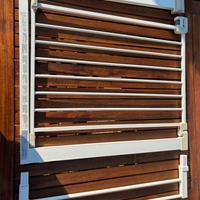 Cancelletto di sicurezza per scale, porte, vani