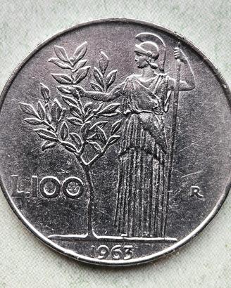 100 lire 1963