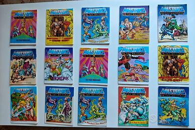 15 rari/varianti mini-Comic MOTU Mattel anni ‘80