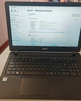 Notebook Acer con Windows 11 