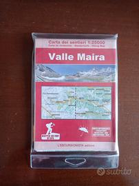 Cartina escursionistica Valle Maira