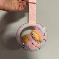 Carillon Rosa e Bianco con musiche e luci