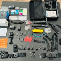 Gopro 8 hero Black + accessori + glass  + sub case