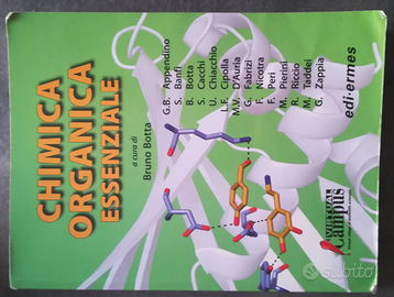 Libro CHIMICA ORGANICA ESSENZIALE