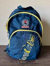 Zaino invicta in cordura blu e giallo