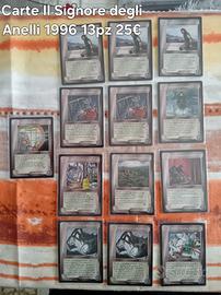 Carte Il Signore degli Anelli 1996 16pz