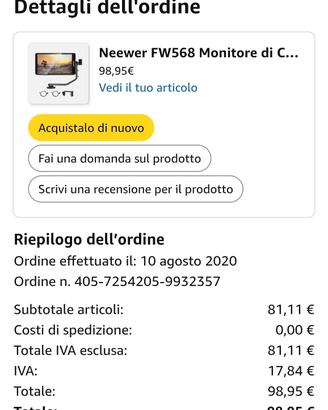 Neewer FW568 Monitor 