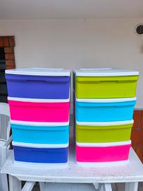 Cassettiera in plastica 