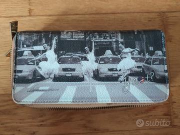 PORTAFOGLIO DONNA YNOT DANZA CLASSICA N.Y.  B.N.