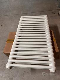 Radiatore termosifone tubolare bianco 90x50 cm