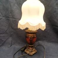 Lampada da tavolo con base in ceramica