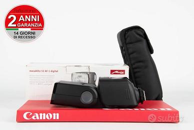 Flash Metz Mecablitz 52 AF-1 digital Canon USATO G