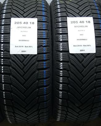 4 GOMME 205 40 18 MICHELIN A2091