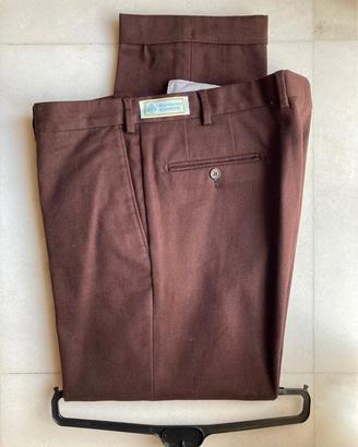 Pantalone classico Duca Visconti Modrone velluto