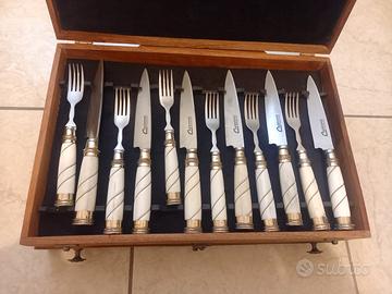 Set di posate argentine da asado da 12 pezzi