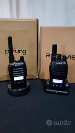 Ricetrasmittenti PMR 446 prof. senza licenza 12km