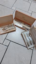 Set posate vintage argento 800