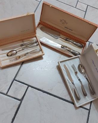 Set posate vintage argento 800