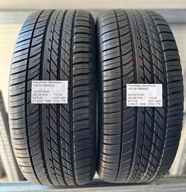 2 PNEUMATICI USATI GOODYEAR ESTIVE 255 60 R18 112W