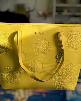 Borsa Desigual gialla
