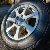 Cerchi in lega 17" Audi gommati
