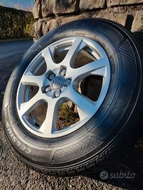 Cerchi in lega 17" Audi gommati