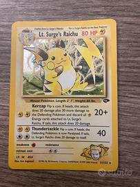 Pokémon Lt. Surge’s Raichu 11/132 Olografica