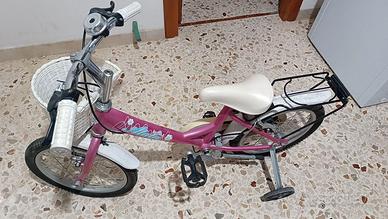 Bicicletta Atala 16 bambina compresa di ruotelle