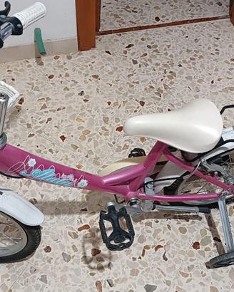 Bicicletta Atala 16 bambina compresa di ruotelle