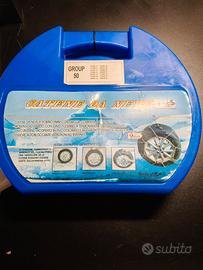 catene da neve con valigetta