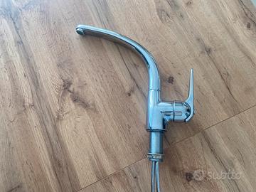 Miscelatore lavabo, lavella, vasca, cucina h 28 cm