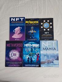 Lotto 6 Libri NFT e Metaverso Crypto Web3