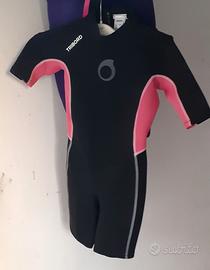 muta shorty ragazzina 10 anni tribord cm 133-142