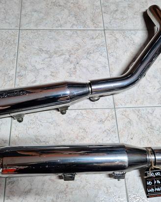 marmitte cromate originali harley 1200