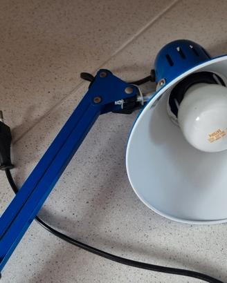 Lampada blu come nuova 