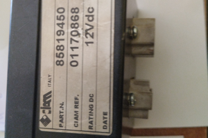 Control unit new holland / case