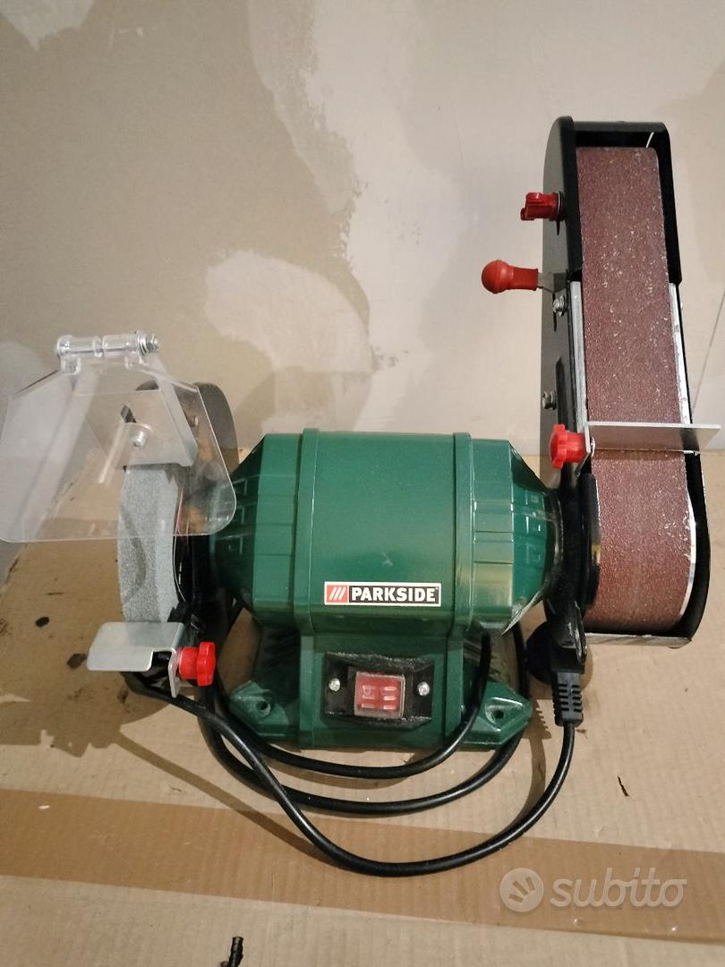 Levigatrice a nastro da banco parkside - Giardino e Fai da te In