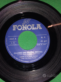 Vinile 45giri MARIO PIOVANO