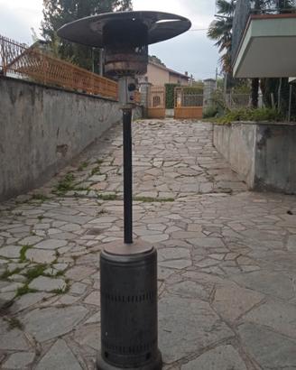 stufa a gas a fungo per esterni 