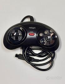 Gamepad sega mega drive neon