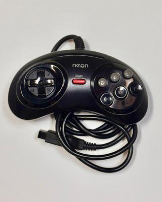 Gamepad sega mega drive neon
