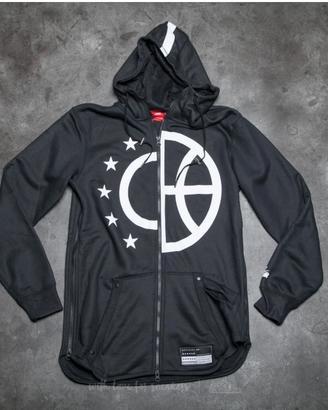 felpa con zip nike air