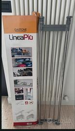Mensola estensibile Gastone acciaio inox