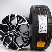 Cerchi in lega 18 per golf 8 con gomme invernali