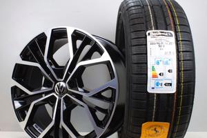 Cerchi in lega 18 per golf 8 con gomme invernali